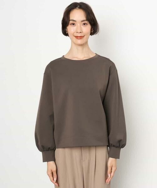 MICHEL KLEIN / ミッシェルクラン シャツ・ブラウス | [セットアップ対応]ダンボールニットフォルムプルオーバー | 詳細19