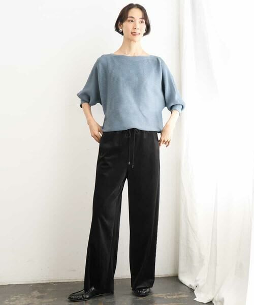 MICHEL KLEIN / ミッシェルクラン ニット・セーター | ［定番人気］ホールガーメント(R)ドルマンスリーブニット | 詳細2