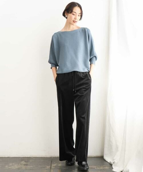 MICHEL KLEIN / ミッシェルクラン ニット・セーター | ［定番人気］ホールガーメント(R)ドルマンスリーブニット | 詳細3