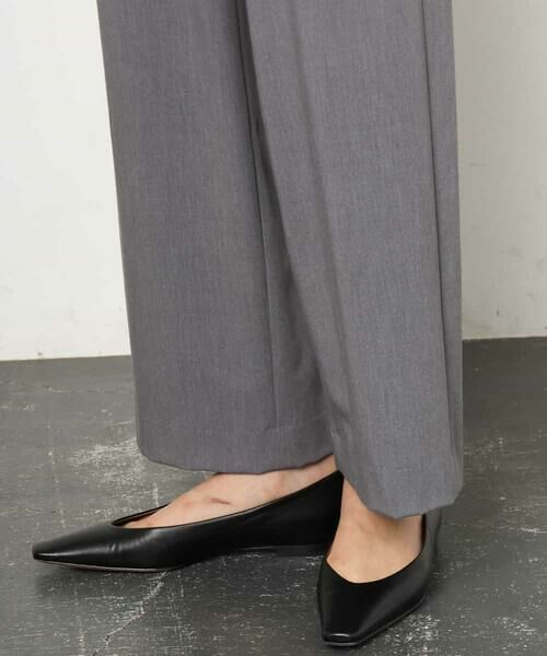 MICHEL KLEIN / ミッシェルクラン その他パンツ | [定番人気]ドライストレッチワイドパンツ | 詳細24