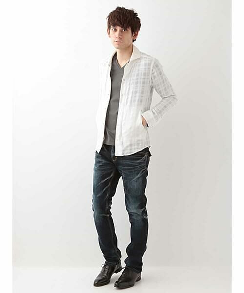 MICHEL KLEIN HOMME / ミッシェルクランオム シャツ・ブラウス | Boyie check shirt | 詳細9