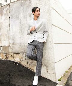 MICHEL KLEIN HOMME / ミッシェルクランオム セットアップ | コンバーチブルジャケット（セオαラミーテックジャージー）