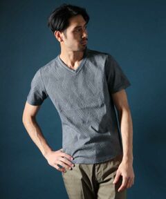 MICHEL KLEIN HOMME / ミッシェルクランオム カットソー | カットソー（リンクスVネック）