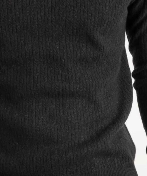 MICHEL KLEIN HOMME / ミッシェルクランオム ニット・セーター | Vネックニット（Pure Cashmere) | 詳細8