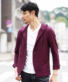 MICHEL KLEIN HOMME / ミッシェルクランオム パーカー | 羽織り（リンクスカノコジャガード）