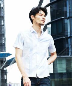 MICHEL KLEIN HOMME / ミッシェルクランオム シャツ・ブラウス | シャツ（ビックカットドビーチェック）