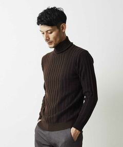 MICHEL KLEIN HOMME / ミッシェルクランオム ニット・セーター | タートルニット（グラデーション）
