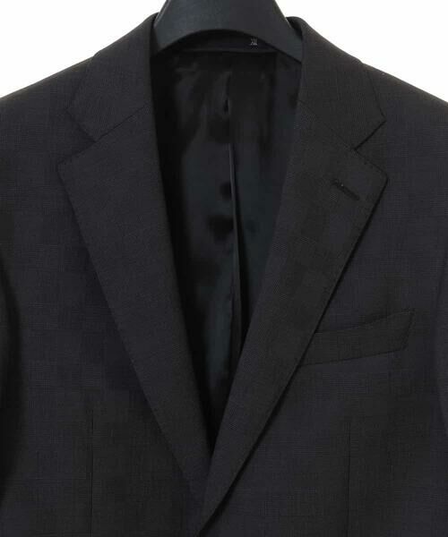 MICHEL KLEIN HOMME / ミッシェルクランオム セットアップ | スーツ(SHINY STRETCH グレンチェック) | 詳細7
