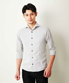 MICHEL KLEIN HOMME / ミッシェルクランオム シャツ・ブラウス | 七分シャツ（レノクロスカラミ）