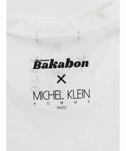 MICHEL KLEIN HOMME / ミッシェルクランオム カットソー | 15周年クルーネックＴシャツ（レレレのおじさん） | 詳細6