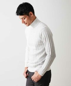 MICHEL KLEIN HOMME / ミッシェルクランオム ニット・セーター | タートルネックニット（フィリップグラデーション）