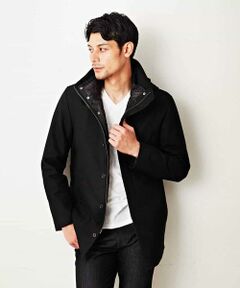 MICHEL KLEIN HOMME / ミッシェルクランオム その他アウター | コート（ヘリンボンボンディング）