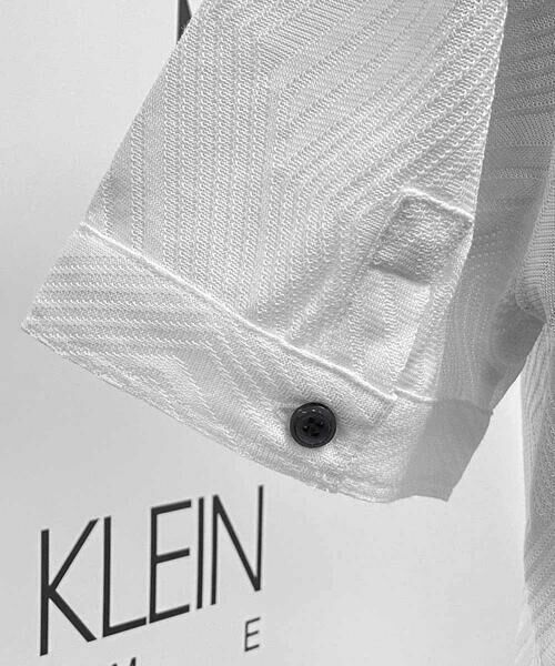 MICHEL KLEIN HOMME / ミッシェルクランオム カットソー | オリジナル柄ポロシャツ | 詳細6