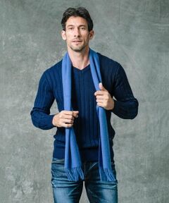 MICHEL KLEIN HOMME / ミッシェルクランオム ニット・セーター | グラデーションVネックニット