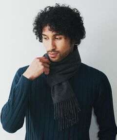 MICHEL KLEIN HOMME / ミッシェルクランオム マフラー・ショール・スヌード・ストール | ピュアカシミヤマフラー