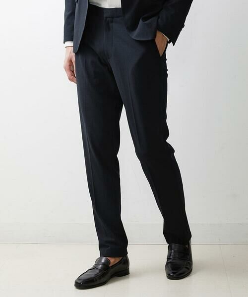 MICHEL KLEIN HOMME / ミッシェルクランオム チノ・ワークパンツ | 【2023年モデル】メッシュストレッチスラックスパンツ | 詳細13