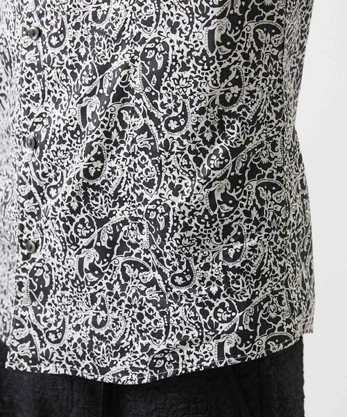 MICHEL KLEIN HOMME / ミッシェルクランオム シャツ・ブラウス | 《日本製》フラワー柄長袖シャツ | 詳細8