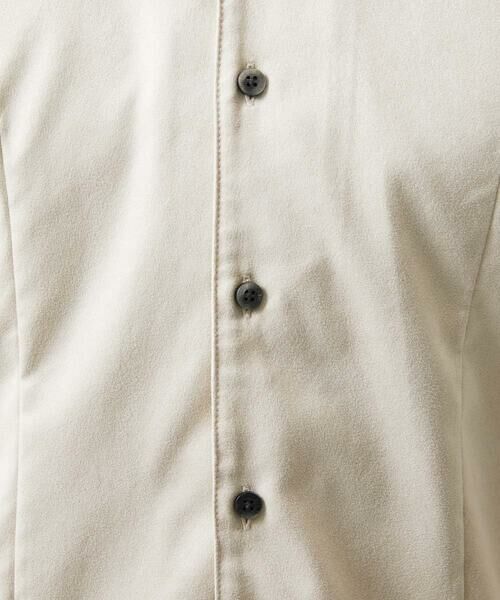 MICHEL KLEIN HOMME / ミッシェルクランオム シャツ・ブラウス | スエードストレッチ長袖シャツ | 詳細8