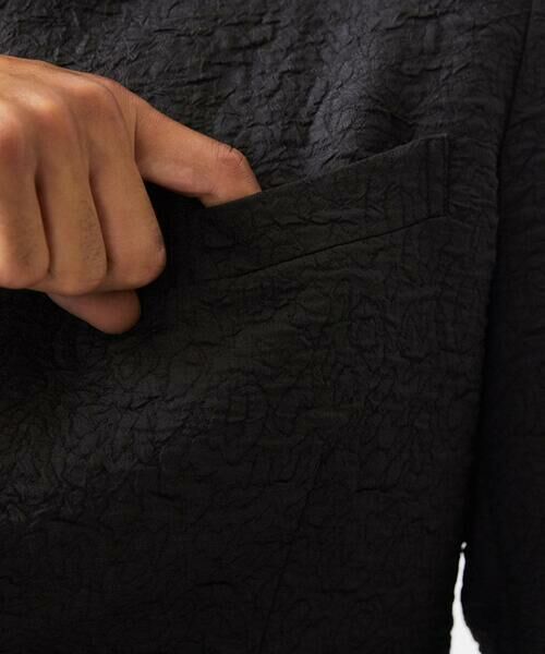 MICHEL KLEIN HOMME / ミッシェルクランオム テーラードジャケット | 【セットアップ】ジャガードコンバーチブルジャケット | 詳細10