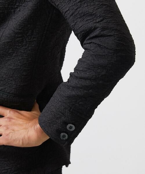 MICHEL KLEIN HOMME / ミッシェルクランオム テーラードジャケット | 【セットアップ】ジャガードダブルジャケット | 詳細9