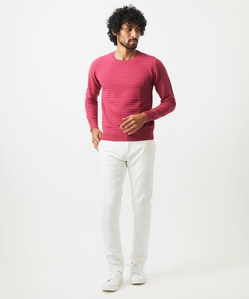 MICHEL KLEIN HOMME / ミッシェルクランオム ニット・セーター | クラシカルクルーネックニット | 詳細1