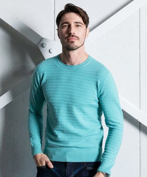 MICHEL KLEIN HOMME / ミッシェルクランオム ニット・セーター | クラシカルクルーネックニット | 詳細10