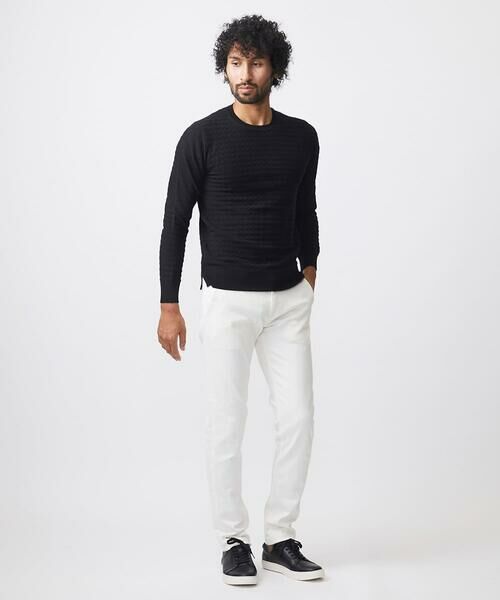 MICHEL KLEIN HOMME / ミッシェルクランオム ニット・セーター | クラシカルクルーネックニット | 詳細14