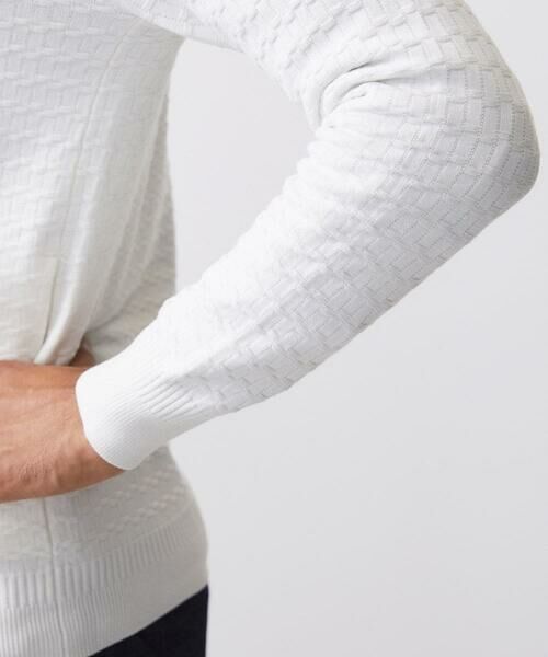 MICHEL KLEIN HOMME / ミッシェルクランオム カーディガン・ボレロ | クラシカルニットZIPアップカーディガン | 詳細7