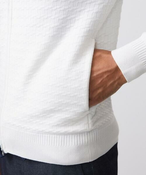 MICHEL KLEIN HOMME / ミッシェルクランオム カーディガン・ボレロ | クラシカルニットZIPアップカーディガン | 詳細8