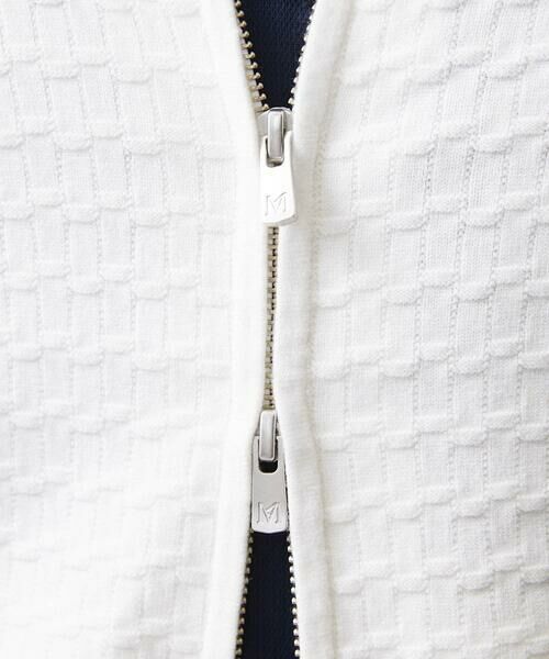 MICHEL KLEIN HOMME / ミッシェルクランオム カーディガン・ボレロ | クラシカルニットZIPアップカーディガン | 詳細9