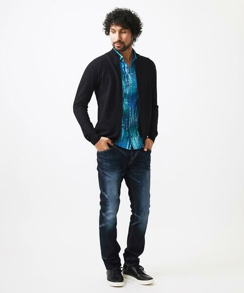 MICHEL KLEIN HOMME / ミッシェルクランオム カーディガン・ボレロ | クラシカルニットZIPアップカーディガン | 詳細12