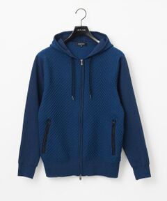 MICHEL KLEIN HOMME / ミッシェルクランオム パーカー | 【セットアップ】ニットZIPアップパーカー