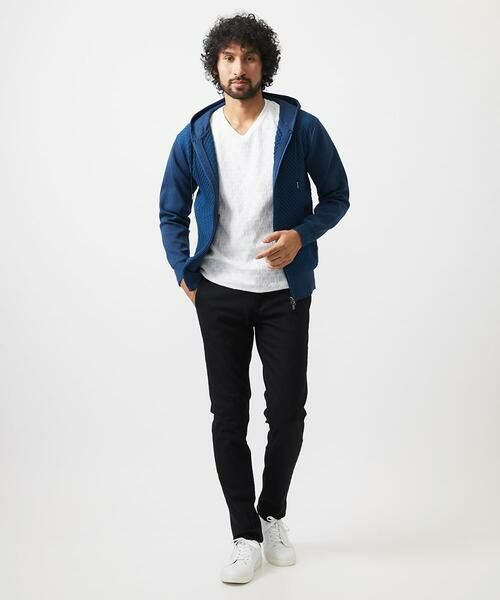 MICHEL KLEIN HOMME / ミッシェルクランオム パーカー | 【セットアップ】ニットZIPアップパーカー | 詳細11