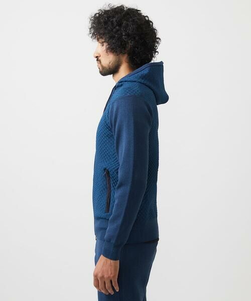 MICHEL KLEIN HOMME / ミッシェルクランオム パーカー | 【セットアップ】ニットZIPアップパーカー | 詳細13