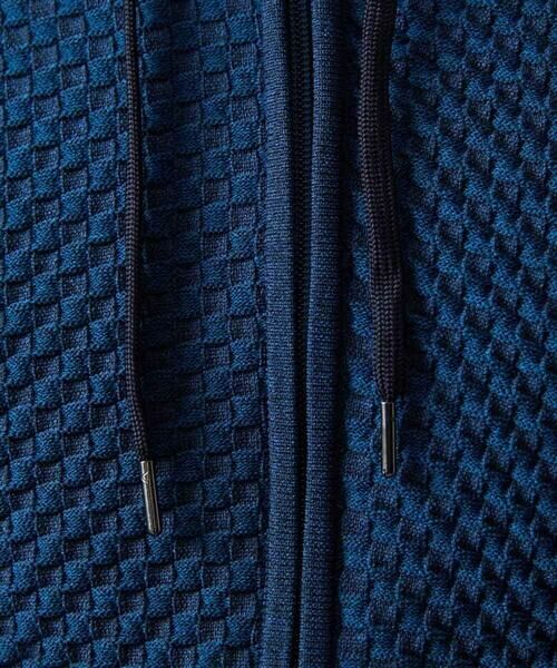 MICHEL KLEIN HOMME / ミッシェルクランオム パーカー | 【セットアップ】ニットZIPアップパーカー | 詳細5