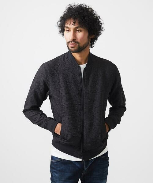 MICHEL KLEIN HOMME / ミッシェルクランオム その他アウター | 【セットアップ】ジャガードMA-1ブルゾン | 詳細6