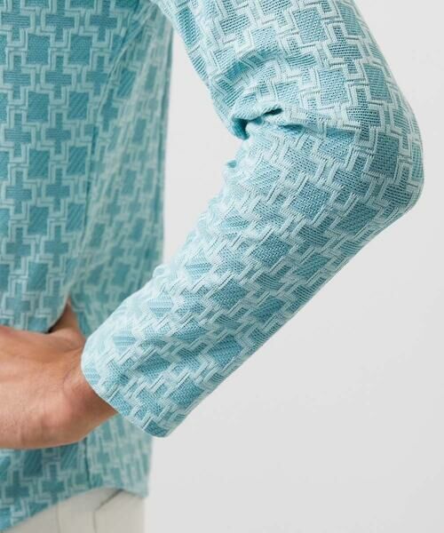 MICHEL KLEIN HOMME / ミッシェルクランオム カットソー | 《日本製》リンクスVネック長袖カットソー | 詳細5