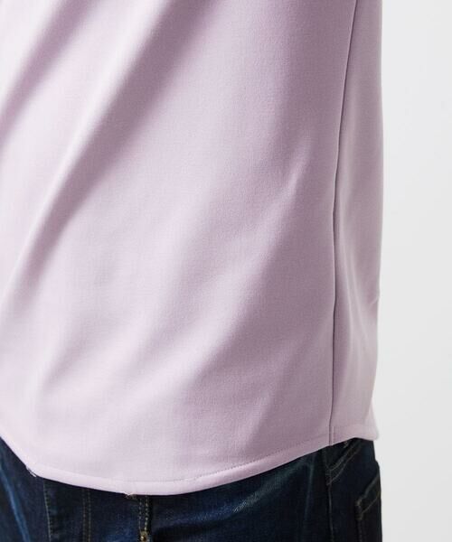 MICHEL KLEIN HOMME / ミッシェルクランオム カットソー | ダブルフェイスクルーネック長袖カットソー | 詳細6