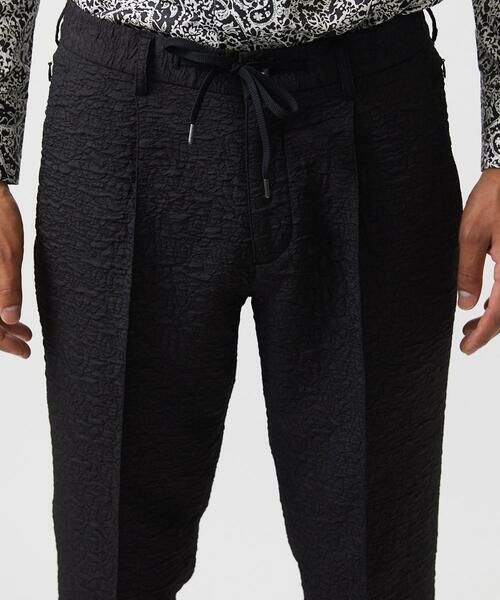 MICHEL KLEIN HOMME / ミッシェルクランオム チノ・ワークパンツ | 【セットアップ】ジャガードスラックスパンツ | 詳細1