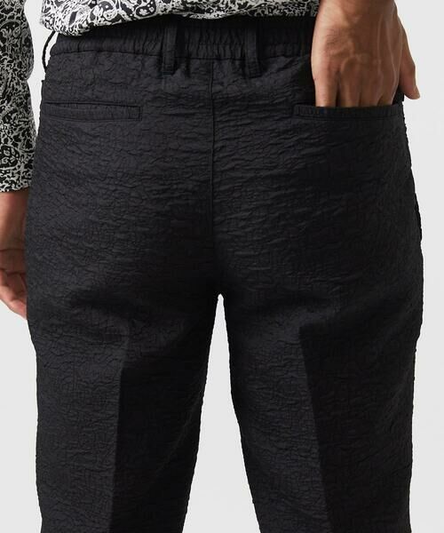 MICHEL KLEIN HOMME / ミッシェルクランオム チノ・ワークパンツ | 【セットアップ】ジャガードスラックスパンツ | 詳細13