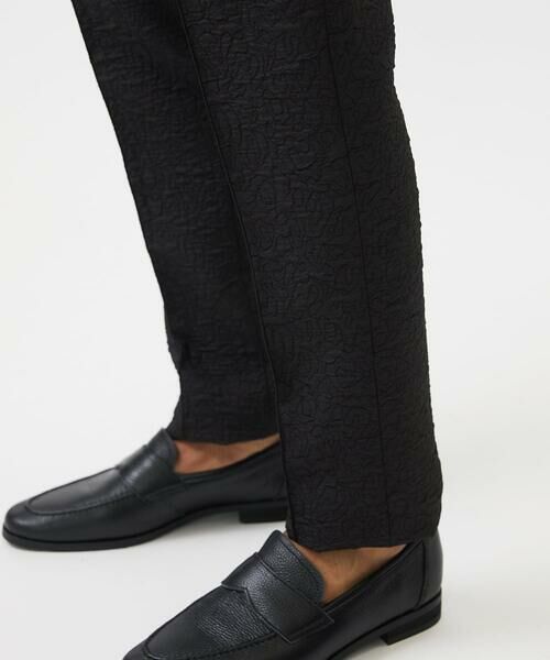 MICHEL KLEIN HOMME / ミッシェルクランオム チノ・ワークパンツ | 【セットアップ】ジャガードスラックスパンツ | 詳細4