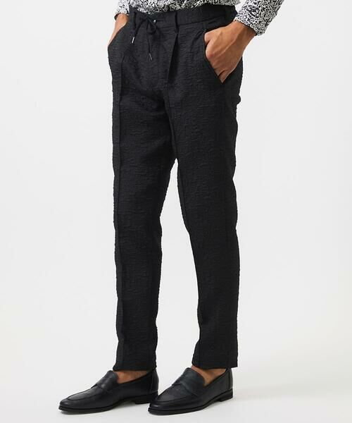 MICHEL KLEIN HOMME / ミッシェルクランオム チノ・ワークパンツ | 【セットアップ】ジャガードスラックスパンツ | 詳細7