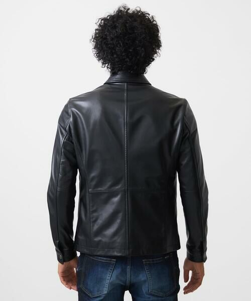 MICHEL KLEIN HOMME / ミッシェルクランオム その他アウター | ラムレザーブルゾン | 詳細4