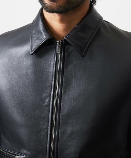 MICHEL KLEIN HOMME / ミッシェルクランオム その他アウター | ラムレザーブルゾン | 詳細5