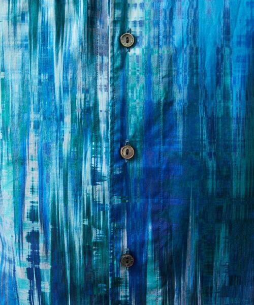 MICHEL KLEIN HOMME / ミッシェルクランオム シャツ・ブラウス | 《日本製》総柄長袖シャツ | 詳細9