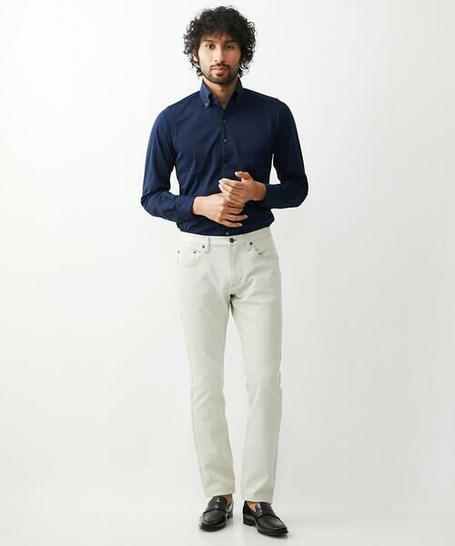 MICHEL KLEIN HOMME / ミッシェルクランオム シャツ・ブラウス | 《日本製》イージーケアーボタンダウン長袖シャツ | 詳細5