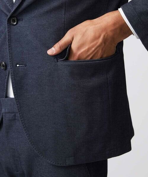 MICHEL KLEIN HOMME / ミッシェルクランオム テーラードジャケット | 【セットアップ】ジャージテーラードジャケット | 詳細10
