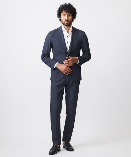 MICHEL KLEIN HOMME / ミッシェルクランオム テーラードジャケット | 【セットアップ】ジャージテーラードジャケット | 詳細2