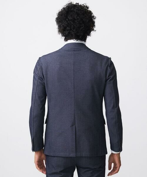 MICHEL KLEIN HOMME / ミッシェルクランオム テーラードジャケット | 【セットアップ】ジャージテーラードジャケット | 詳細5