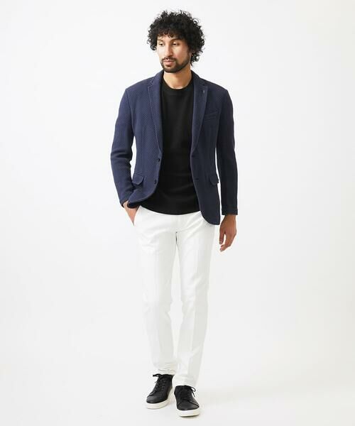 MICHEL KLEIN HOMME / ミッシェルクランオム テーラードジャケット | ニット編みテーラードジャケット | 詳細15